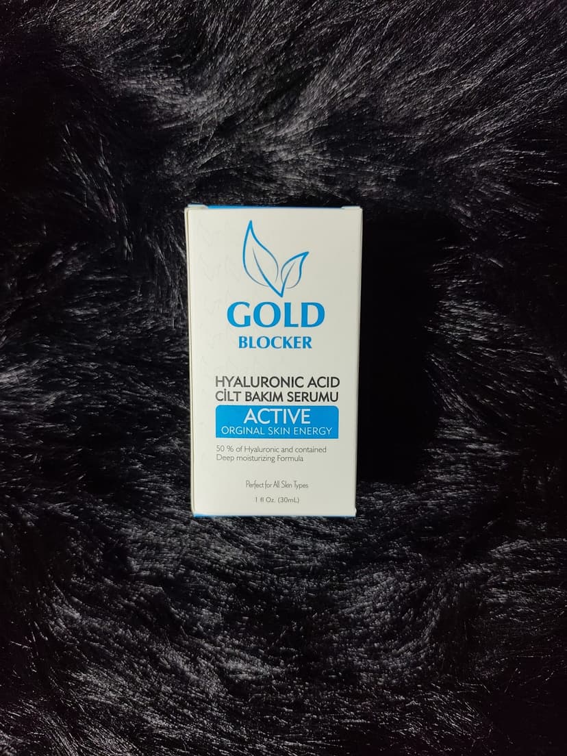 Gold Blocker Hyaluronic Acid Active Serum