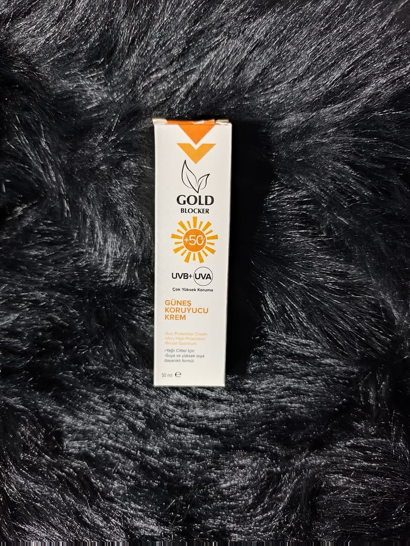Gold Blocker SPF 50+ Güneş Koruyucu Krem